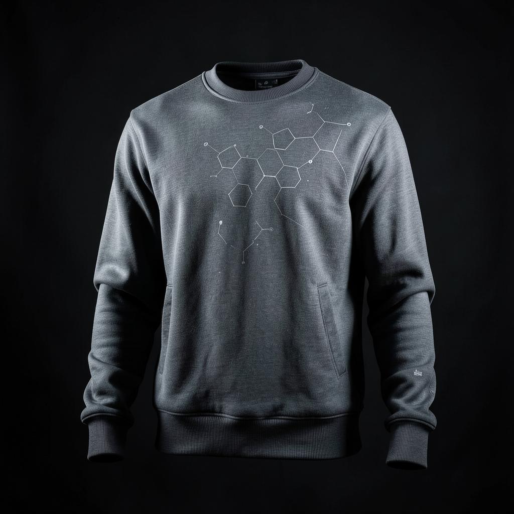 Gridline Crewneck Sweatshirt — AIFC exclusive product